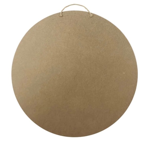 NEW - ArtMinds 15” Unfinished Round Plaque - DIY/Crafting - Box of 4 - Picture 3 of 5
